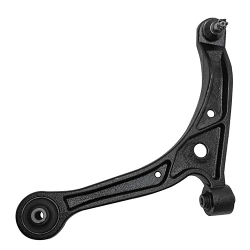 Image of Detroit Axle - 8pc Front End Suspension Kit for 2002 2003 2004 Honda Odyssey, 2 Lower Control Arms w /Ball Joint 4 Inner Outer Tie Rods 2 Boots Replacement