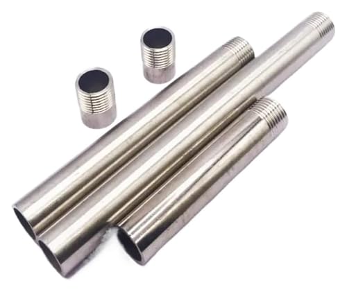 Adaptador de montaje tubería acero inoxidable 304 para solucionar falta de longitud en roscas BSP