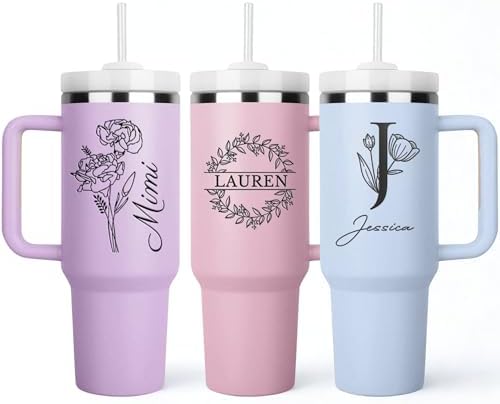 Ships Next Day, Personalized tumblers with names, Stainless Steel...