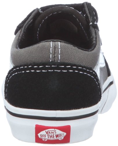 Image of Vans Toddler Old Skool V , Black /Pewter-9.5 Toddler