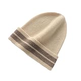 Einzigartiges Design: Diese gestrickte Wintermütze verfügt über eine abgerundete Spitze und ein einfaches Saumdesign mit viel Stretch. Einfaches und klassisches Design ist ein vielseitiger Stil, geeignet für das tägliche Leben und Outdoor-Sport-Freizeitkleidung. Das Produkt ist leicht, warm, bequem und atmungsaktiv. Unglaublich glatt und bequem, erstaunliche Trageerfahrung. Höhere Lebensqualität.