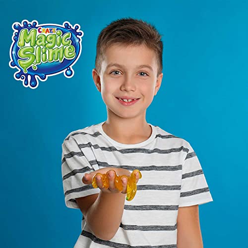 CRAZE Magic Slime Schlüsselanhänger mit Schleim Keychain für Kinder Party Mitgebsel 20 ml 23723, 6 Farbvarianten verfügbar, Mittel