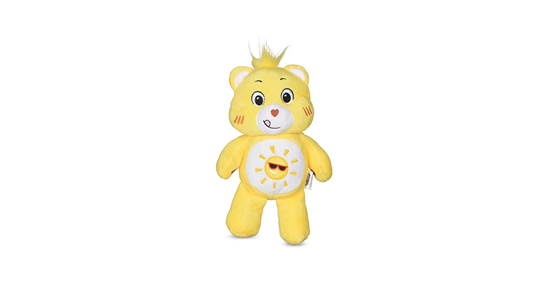 タグ付き　ケアベア　20周年 Funshine Bear Friend Bear Pet Supplies : Care Bear for Pets Pet Plush Squeaky Toy