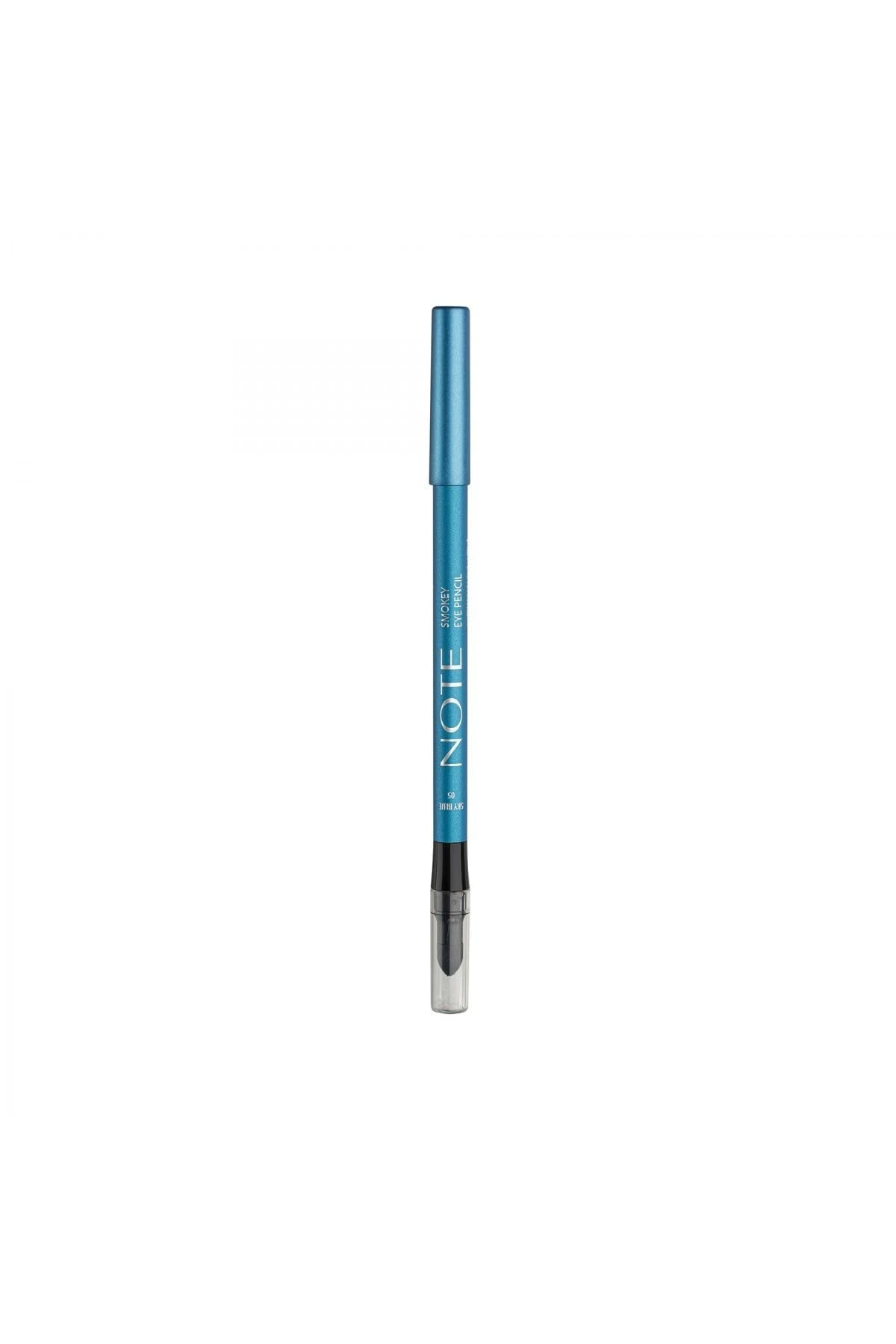 NOTE COSMETIQUE Smokey Eye Waterproof Aplikatörlü Göz Kalemi 05 Sky Blue - Gök Mavisi