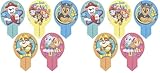 Dekora - Dekorapin Décoration Comestible pour Cupcakes ou Gâteau d'Anniversaire pour Enfants - 10 Feuilles d'Azymes de Pat Patrouille - Taille 6,5x4 cm (Lot de 2)