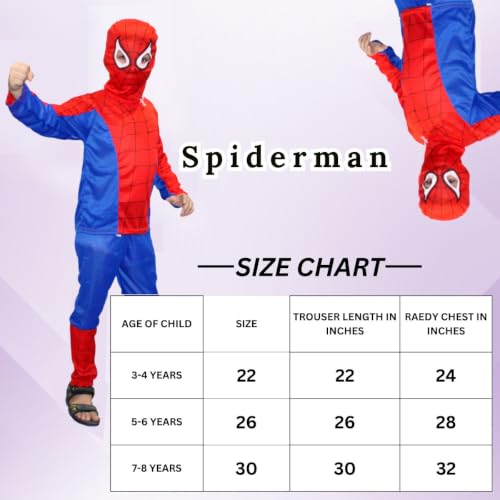 Image of Kaku Fancy Dresses Superhero Costumes - Superhero Theme Party, Halloween, Role Play Fancy Dress for Boys