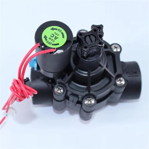 Électrovanne d'irrigation 1" 12V CC avec régulation de débit pour arrosage - 5