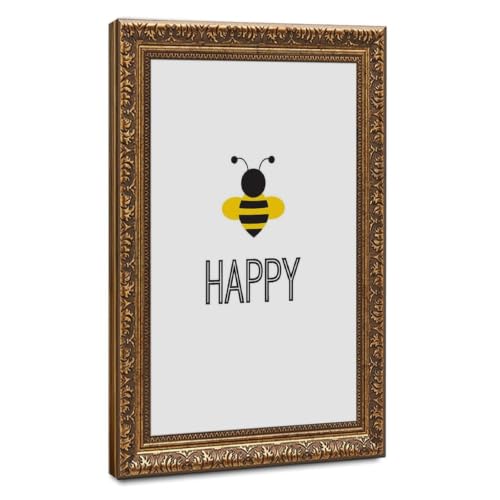 Décoration murale salon Bee Happy grand format chic rétro