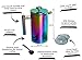 French Press Coffee Maker - Large 34 Oz Stainless-Steel French Press Coffee Maker | Colorful Rainbow Double Walled French Coffee Press & Tea Makers | Bonus Coffee Scoop & 2 Filters