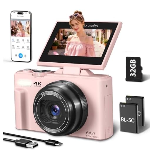 4K Digital Photography Camera for YouTube