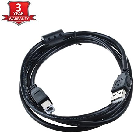 SLLEA USB 2.0 PC Data Cable Cord for Avision AVA5 Male to Male Computer Laptop Data Transfer High Speed Cord Black