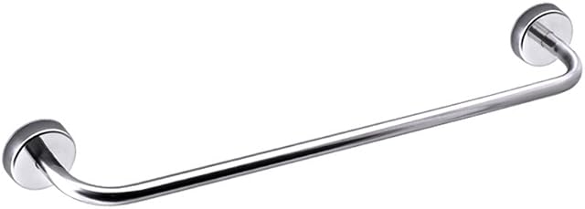 Kapitan Stainless Steel Towel Bar Rail - 50 cm / 19.7 inches 3M Self Adhesive OR Screws Mounting Bathroom Kitchen Rack INOX 18/10, Polished Finish