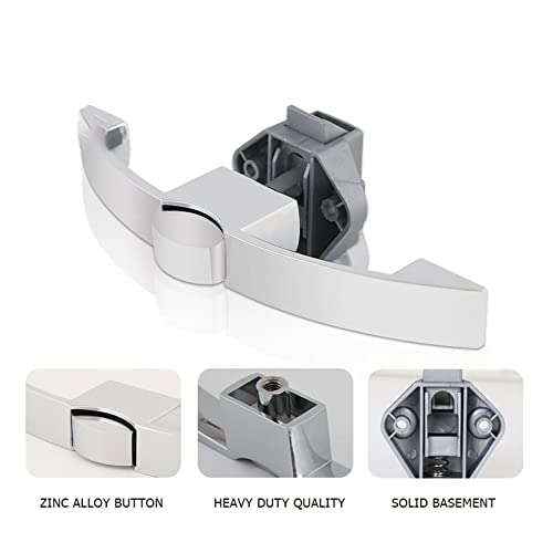Poignée de porte camper car push lock pour sécuriser vos placards