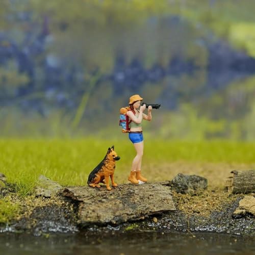 Figurines miniatures 1:64 pour animer un micro-paysage statique - 4
