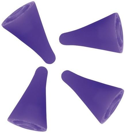 Miniatura 3 de Clover Protectores de punta, grande, morado (paquete de 2)