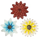 Diseño único de pétalos de tres capas: cada flor de metal tiene tres capas de pétalos y el color de la flor de metal está pintado a mano. La excelente tecnología de corte corta los pétalos de metal a la perfección, haciendo que las flores de metal parezcan reales. Las flores metálicas pueden aportar una sensación fresca y natural a tu hogar.
