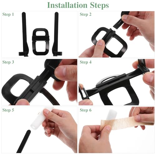 Image of 1 Set Ear Erector Pet Kit Tools Dog Ear Standing Support Dog Accessory Puppy Ear Standing Supply Dog Supply Puppy Ear Support Tool German Shepherd Bark Stopper Plastic, 14.00X8.00X7.00CM