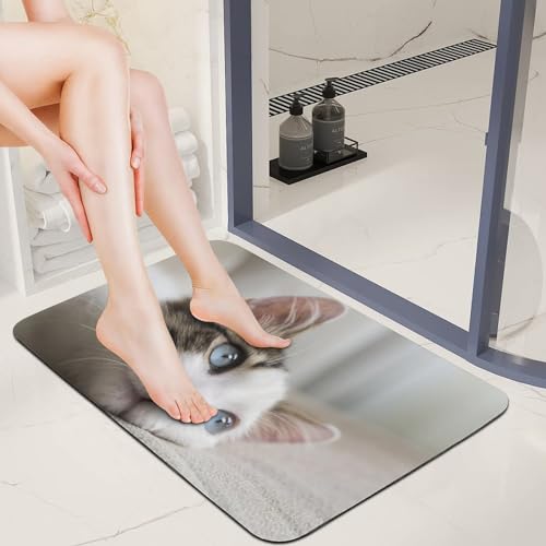 Tapis de bain terre de diatomée séchage rapide facile à nettoyer - 2