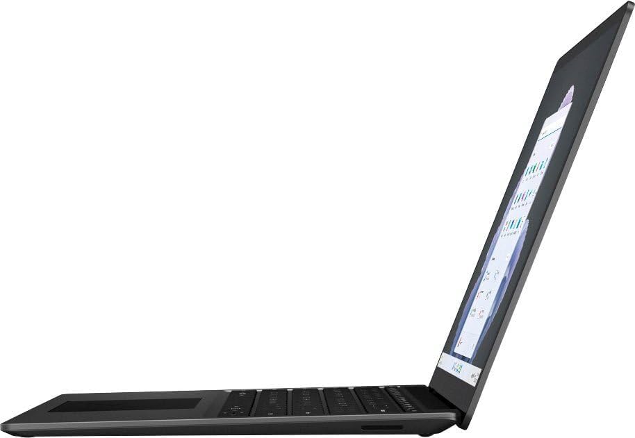 Image of Microsoft Surface Laptop 5 13.5 inch Touch 16GB 512GB SSD Core i7-1265U 3.6GHz Win11P, Matte Black (Renewed)