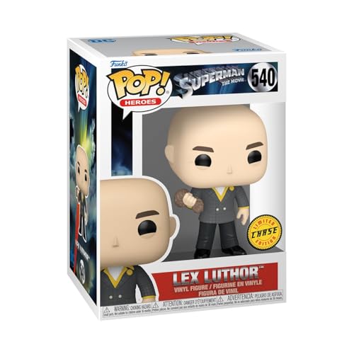 Miniatura 3 de Funko Pop! Movies: Superman - (1978) - Lex Luthor - 1/6 de Probabilidades de Obtener la RARA Variante Chase - Figura de Vinilo Coleccionable - Idea de Regalo - Movies Fans (Paquete de 2)