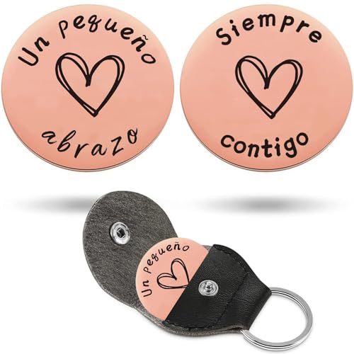 FANAOREN A small hug, gift for women, men, lucky charms and protection, gift for birthdays, women, gift for friends, Valentine's Day gifts, Christmas, Advent calendar (rose gold) FANAOREN A small hug, gift for women, men, lucky charms and protection, gift for birthdays, women, gift for friends, Valentine's Day gifts, Christmas, Advent calendar (rose gold)