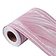 sourcing map Wandpapier Bordüre Selbstklebend Wandbelag PVC Boden für Küche Bad Schlafzimmer Wanddekor 3,94 Zoll von 32,8 Fuß Rosa Wellenmuster