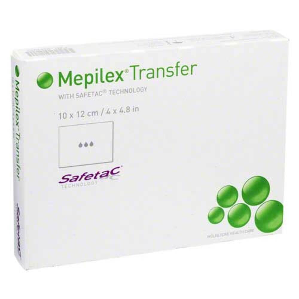 MEPILEX Transfer Schaumverband 10x12 cm steril 5 St