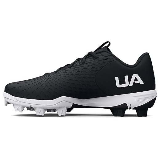 Under Armour Girls' Glyde 2.0 RM JR, (001) Black/Black/White, 2, US