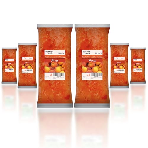 Parafina para Manos y Pies Boston Tech® | Rehabilitación Antioxidante + Tratamiento artritis y artrosis + Hidrata + Nutre + Estético | Ideal para cualquier baño de Parafina | Pack 6 bloques x 450 gr.