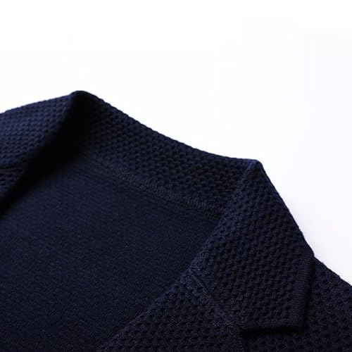 Men's V Neck Buttons Cardigan Slim Fit Knit Sweaters Men Cardigans Lightweight Casual Pockets Knitted Sweater4