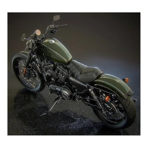 Cojín delantero conductor antideslizante para evitar vibraciones en Sportster XL883 3