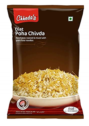 Image of Chheda's - Diet Poha Chivda - Crispy Poha Chivda with Sev - 350 Gm Pack of 1