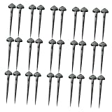JOINPAYA 50 Stück Teiliges Robuste Hufnägel aus Eisen Scharfe Spitze Kompakt Professionelle Pferdeausrüstung Ersatznägel für Hufschuhe Pferdezubehör Stallbedarf