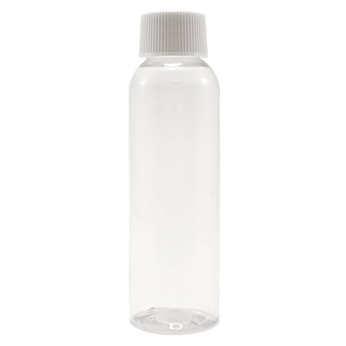 Miniatura 2 de Botella de plástico transparente de 2 fl oz con tapa de spray negra (individual)