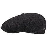 Stetson Gorra Hatteras Alpaca Wool Hombre - Made in Germany de Lana con Visera, Forro otoño/Invierno - 58 cm...