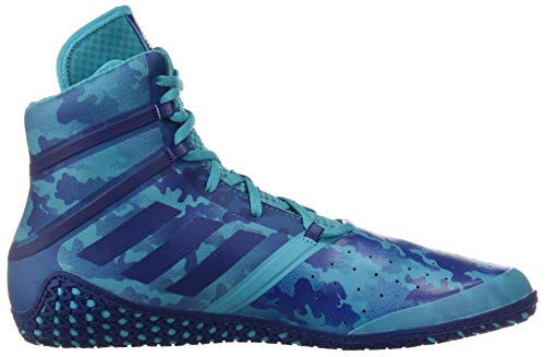 Adidas Impact Wrestling Shoes - Turquoise Camo - 12 #TOP5