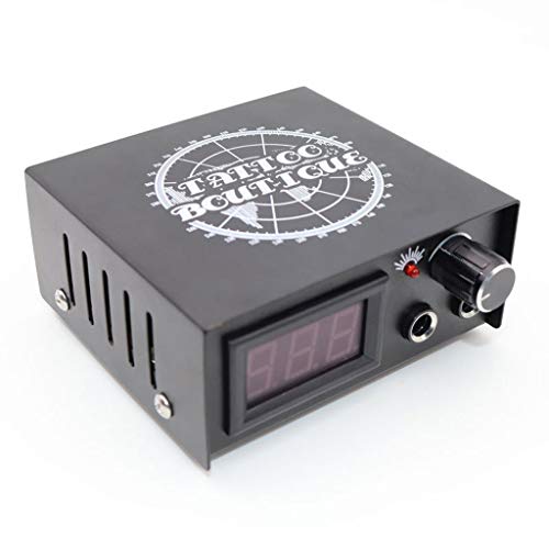 QQYTS Tattoo Machine Power Portable Mini Clip Line Pedal Kit Rotating Art