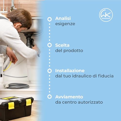 WK BY-PASS Wasserenthärter Shark Slim Small BY-PASS enthalten