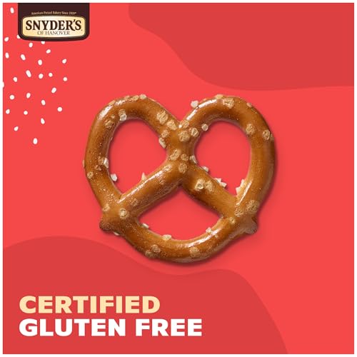 Image of Snyder's of Hanover, Gluten Free Mini Pretzels, 8 Oz Bag (Pack of 2)