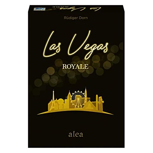 Ravensburger - Alea Las Vegas Royale, Gioco da Tavolo per Tutta la Famiglia, 2-5 Giocatori, Idea Regalo per Bambini 8+ Anni, Edizione in Italiano