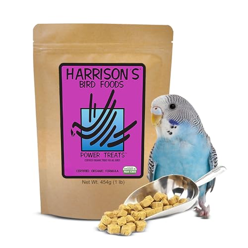 Harrisons-Bird-Food-Power-Treats-with-Red-Palm-Fruit-Oil-1-lb-454g Harrison's Bird Food Power Treats with Red Palm Fruit Oil, 1 lb. 454g - Image 1