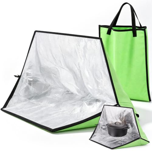 Teenyyou Foldable Solar Oven Bag, 28-inch Insulated Sun-powered Slow Cooker