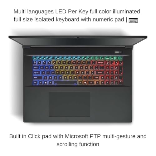 Image of HIDevolution [2025] EVOC High Performance Systems X5802A (X580WNS-G) 18 inch QHD+ 240Hz, 2.7 GHz Ultra 9-290HX Plus, RTX 5080, 16 GB DDR5 RAM, 8 TB PCIe SSD, Windows 11 Pro