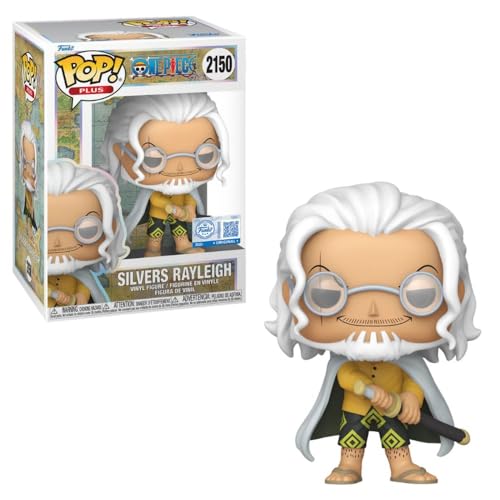 Funko Pop! Więcej: Jednoczęściowa - Rayliegh Silver - 1 na 6 szans na rzadki wariant Chase- kolekcjonerska figurka winylowa - Fani anime