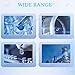 ZHIXUMM 500ml Ultrasonic Cell Disruptor, 800w Handheld Homogenizer Emulsifier, Lab Ultrasonic Homogenizer, with Bracket, Probe Diameter 8 Mm,for Biology, Aerospace, Industry