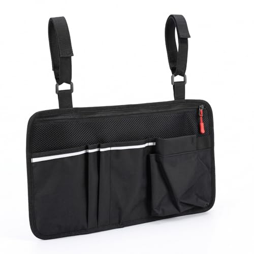 Traingiver Electric Wheelchair Side Bag with Cup Holder