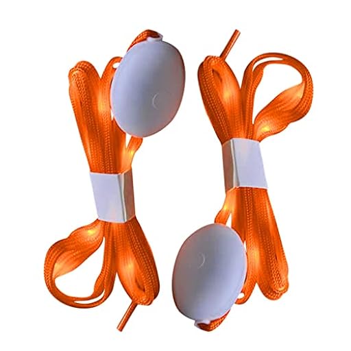 Cordones Brillo Elástico Personas Luminosas Zapatos Luz Juvenil Tejer Nylon Luminoso Cinturón Arco Iris Cordones Redondo, naranja, Talla única para todos | Ya disponible en tu tienda friki favorita! En mundofriki.es!