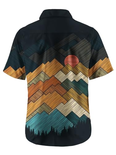 ORIONRIDE Mountain Peaks Cycling Shirt