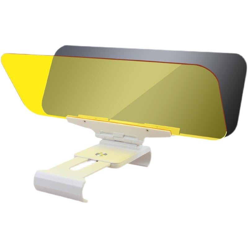 IDGfCFGNH Car Sun Visor for Koenigsegg One:1 2014 2015 2016, Anti-Glare Visor for Day & Night, Universal Easy to Install Adjust Car Front Sunshade Visor Extender, Windshield Sun Shade,A 32cm*12cm