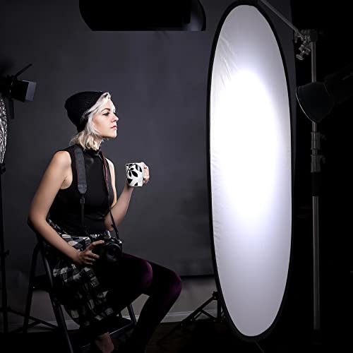 Supon 40"X60" Soft Light Diffuser Collapsible Pop Out Reflector Panel Lighting Diffusion For Studio And Outdoor Photography Video Shooting With Carrying Bag(100X150Cm) #TOP3